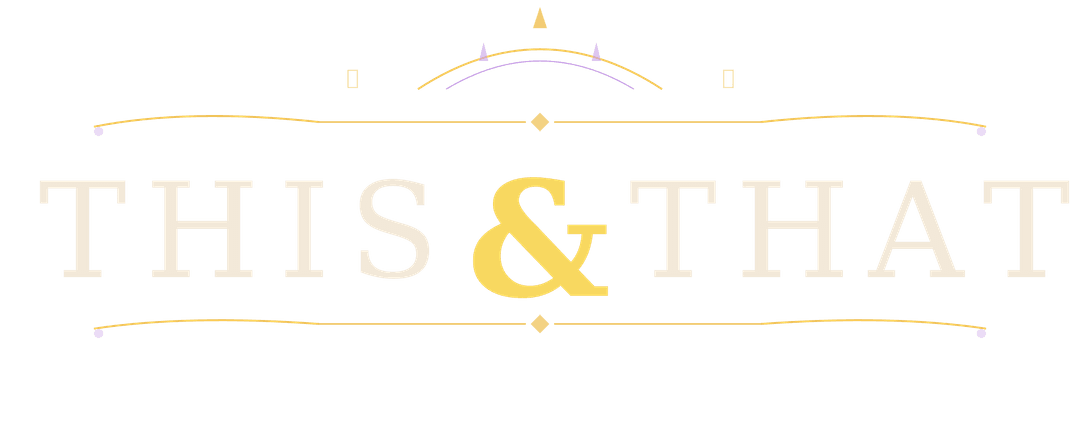 Logo This&That interiør og kunstbutikk på nettet