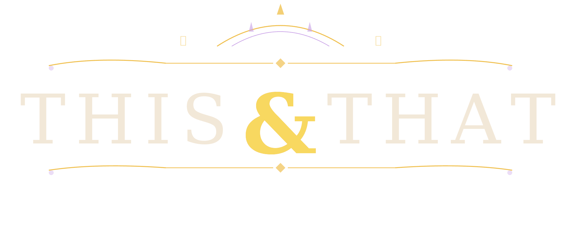 Logo This&That interiør og kunstbutikk på nettet