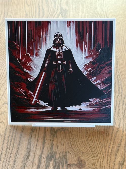 Hovedbilde Veggkunst: Darth Vader in Red